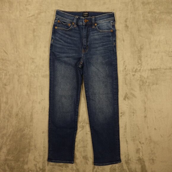 J.Crew Stovepipe Jeans Women’s Size 25 | Medium Wash | Stretch Denim - Picture 1 of 10
